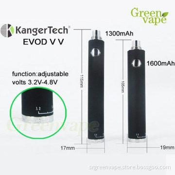 2014 Kanger new Evod VV Battery in 1300mah/1600mah.